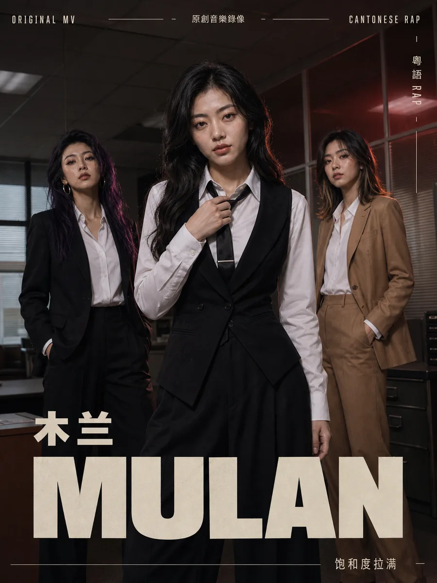 《木兰MULAN》原创音乐 MV 高清封面