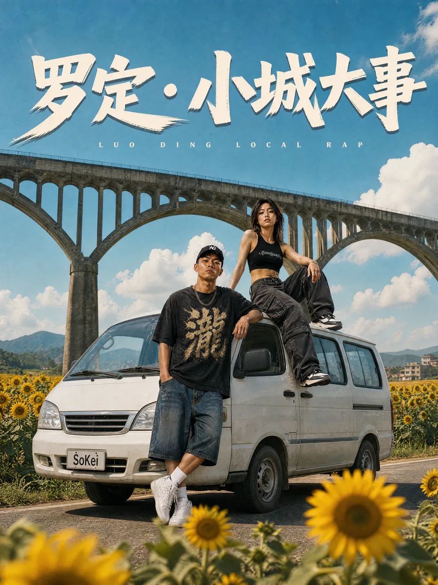 《罗定·小城大事》MV 高清封面